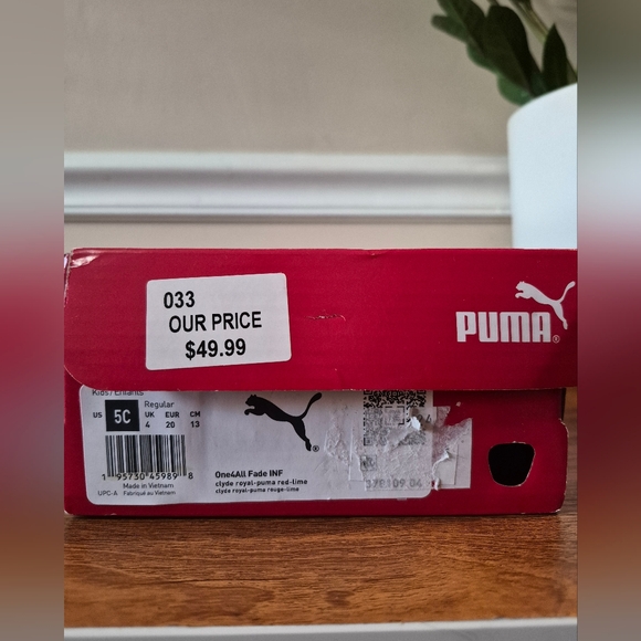 NWT PUMA One4All Fade INF Toddler sneakers - Picture 9 of 11